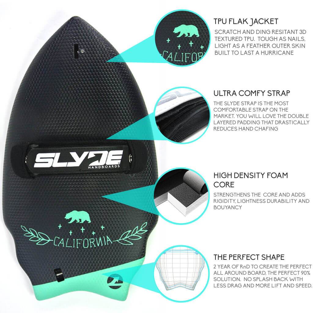 Slyde wedge handboard top
