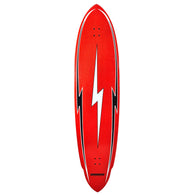 5'7'' The Pinger - North Shore Red - Deck Only - Hamboards UK