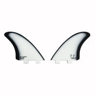 Christenson Twin Especial - White/Black (FCS) - Captain Fin Co - UK