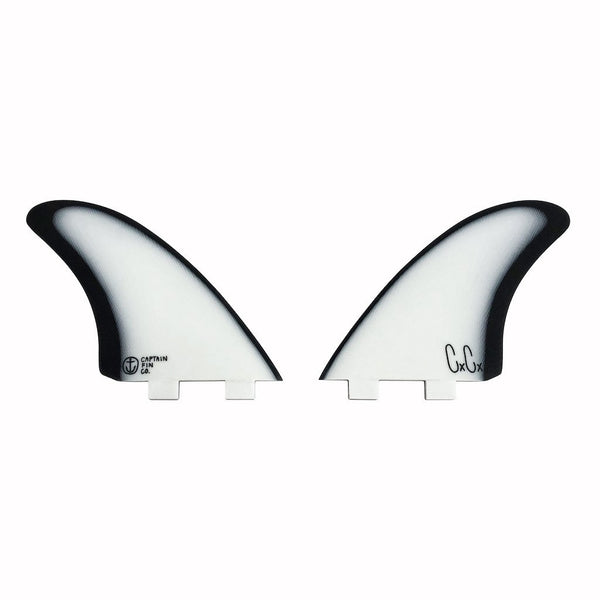 Christenson Twin Especial - White/Black (FCS) - Captain Fin Co - UK