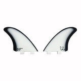 Christenson Twin Especial - White/Black (FCS) - Captain Fin Co - UK