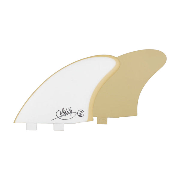 Mikey February Twin Keel - Large - White (FCS) - Captain Fin Co - UK