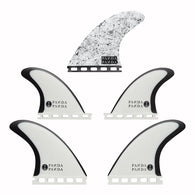 Panda 5 Fin - Black/White (Futures) - Captain Fin Co - UK
