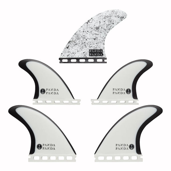 Panda 5 Fin - Black/White (Futures) - Captain Fin Co - UK