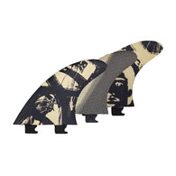 Captain Fin Co - Mikey February Tri - Medium - Black (Snap-In/FCS II)