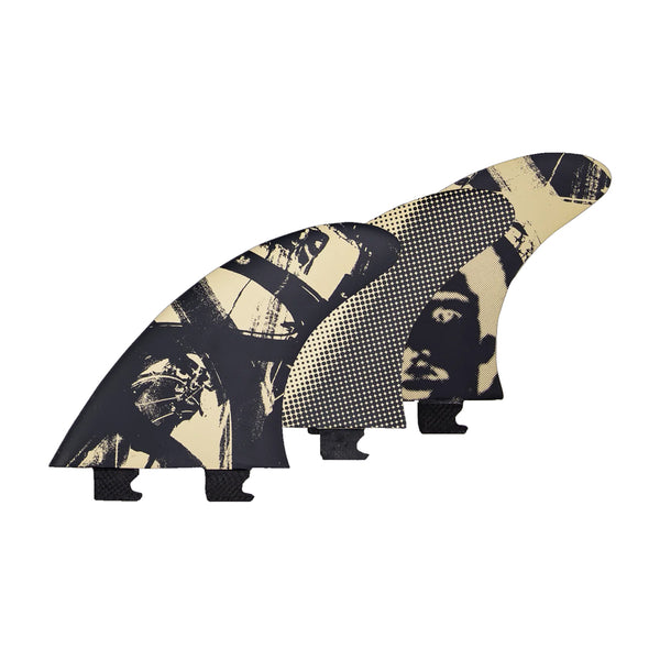 Captain Fin Co - Mikey February Tri - Medium - Black (Snap-In/FCS II)