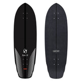 Carver Skateboards - 32.5" Black Tip Carbon - Deck Only