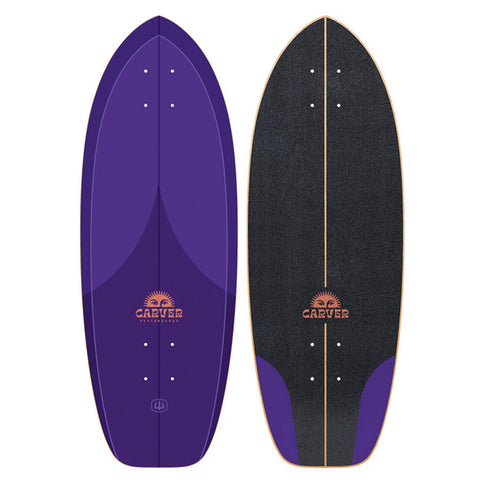 Carver Skateboards - 28" Purple Haze - Deck Only