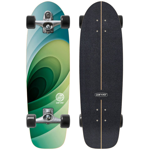 スケートボード Caver green room c7 Carver Greenroom C7 Truck Surfskate Complete 9.875