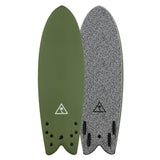 Catch Surf - Heritage 5'8'' Retro Fish - Military Green