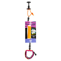 Catch Surf - Beater Bodyboard Leash - Orange & Pink