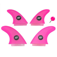 Catch Surf - Ultra Hi-Perf Quad Fin Kit - Pink