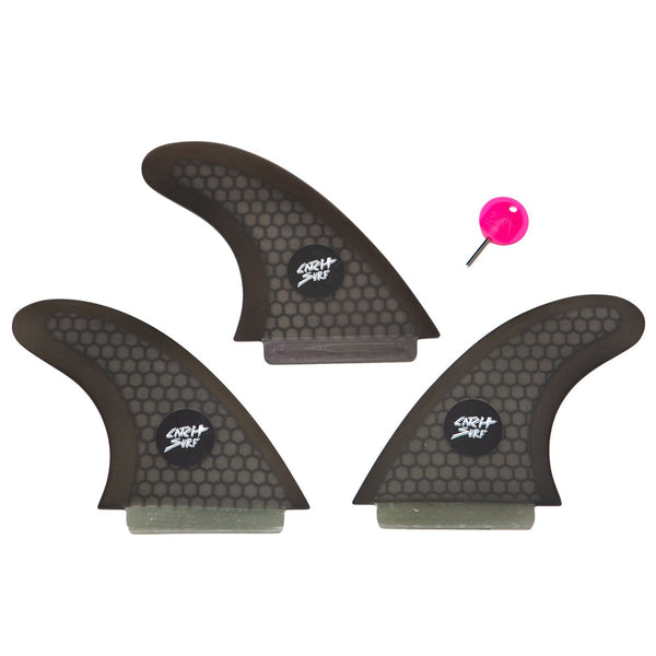 Catch Surf - Ultra Hi-Perf Tri Fin Kit - Black - Satorial Supplies