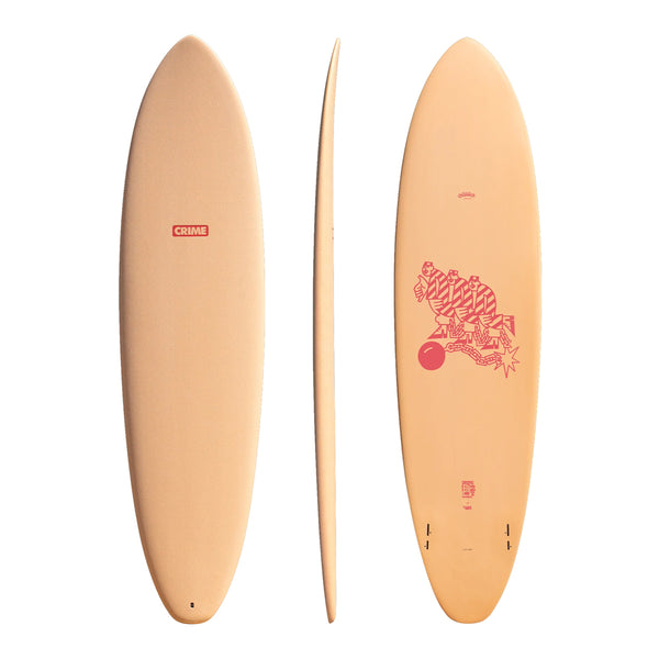 Crime - CA Twin 7'6'' - Tangerine Cream