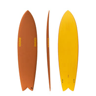 Crime - Long Fish 8'5'' - Rust/Dijon