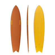 Crime - Long Fish 9'5'' - Rust/Dijon