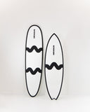 Newave - 6'6'' All Round Fish + 7'6'' Mini-Mal + Free Boardbag