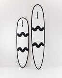 Newave - 7'6'' Mini-Mal + 9'0'' Longboard + Free Boardbag
