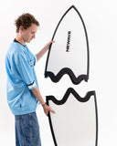 Newave - 6'6'' All Round Fish + 7'6'' Mini-Mal + Free Boardbag