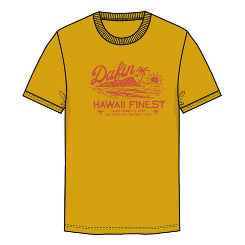 DaFin - Da Sunset T-Shirt - Mustard