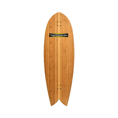 4'5" The Fish - Bamboo - Deck Only - Hamboards UK