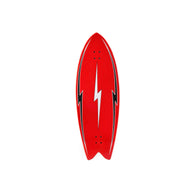 Hamboards - 43" The Pescadito - North Shore Red - Deck Only