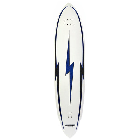 5'7'' The Pinger - North Shore White - Deck Only - Hamboards UK