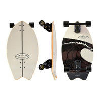 26" The Corey Lopez Twisted Fin - Grey - Hamboards UK