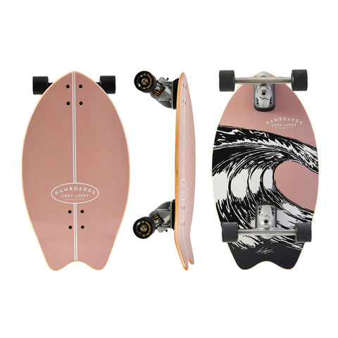 Hamboards - 26" The Corey Lopez Twisted Fin - Pastel