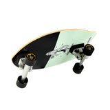 26" The OC Twisted Fin - Hula Blue - Hamboards UK