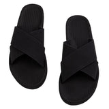 Indosole - Mens Sandals - ESSNTLS Cross - Black