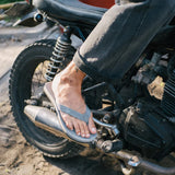 Indosole - Mens Flip Flops - Easy Living - Granite