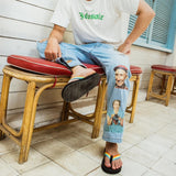 Indosole - Mens Flip Flops - Easy Living - Rainbow