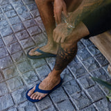 Indosole - Mens Flip Flops - Easy Living - Shore