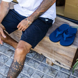 Indosole - Mens Flip Flops - Easy Living - Shore