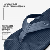 Indosole - Mens Flip Flops - Easy Living - Shore