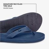 Indosole - Mens Flip Flops - Easy Living - Shore