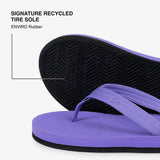 Indosole - Womens Flip Flops - Easy Living - Purple Haze