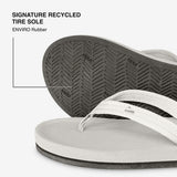 Indosole - Womens Flip Flops - Easy Living - Sea Salt