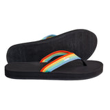 Indosole - Mens Flip Flops - Easy Living - Rainbow