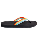 Indosole - Mens Flip Flops - Easy Living - Rainbow