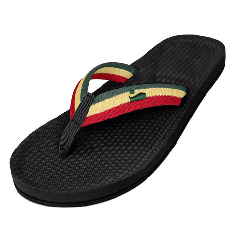 Indosole - Mens Flip Flops - Easy Living - Reggae