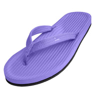 Indosole - Womens Flip Flops - Easy Living - Purple Haze