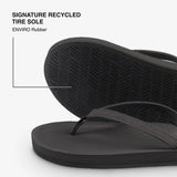 Indosole - Womens Flip Flops - ESSNTLS - Black