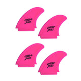 Catch Surf UK - Safety Edge Quad Fin Kit - Hot Pink