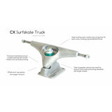 6.5" CX.4 - Truck Kit - Carver Skateboards UK