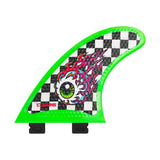3D Fins - All Rounder Thruster - Soft - Eye Ball Checkers (FCS1/FCS2/CatchSurf/Futures)