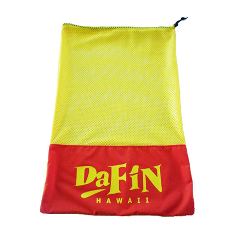 DaFiN - DaFin - Red/Yellow Mesh Fin Bag - Brands - Satorial