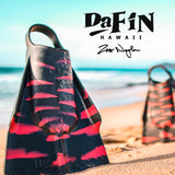 DaFiN - DaFin Swim Fins - Zak Noyle x NSLA - Black/Red - Brands - Satorial